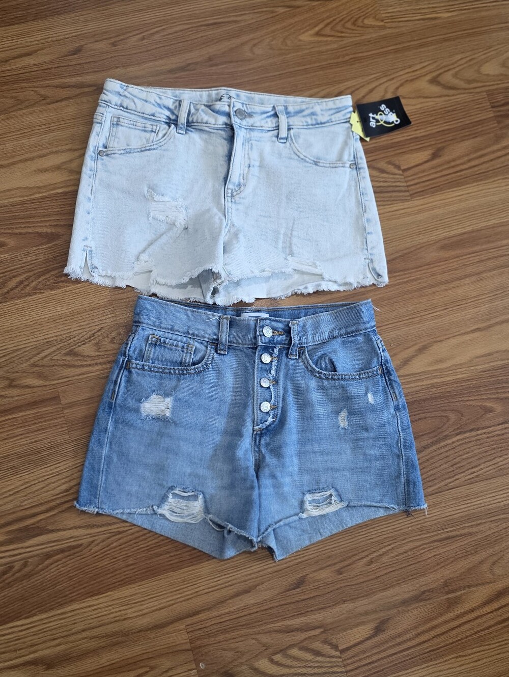 Old Navy & Art Class Denim Jean Shorts Lot of 2 Girls Size 14